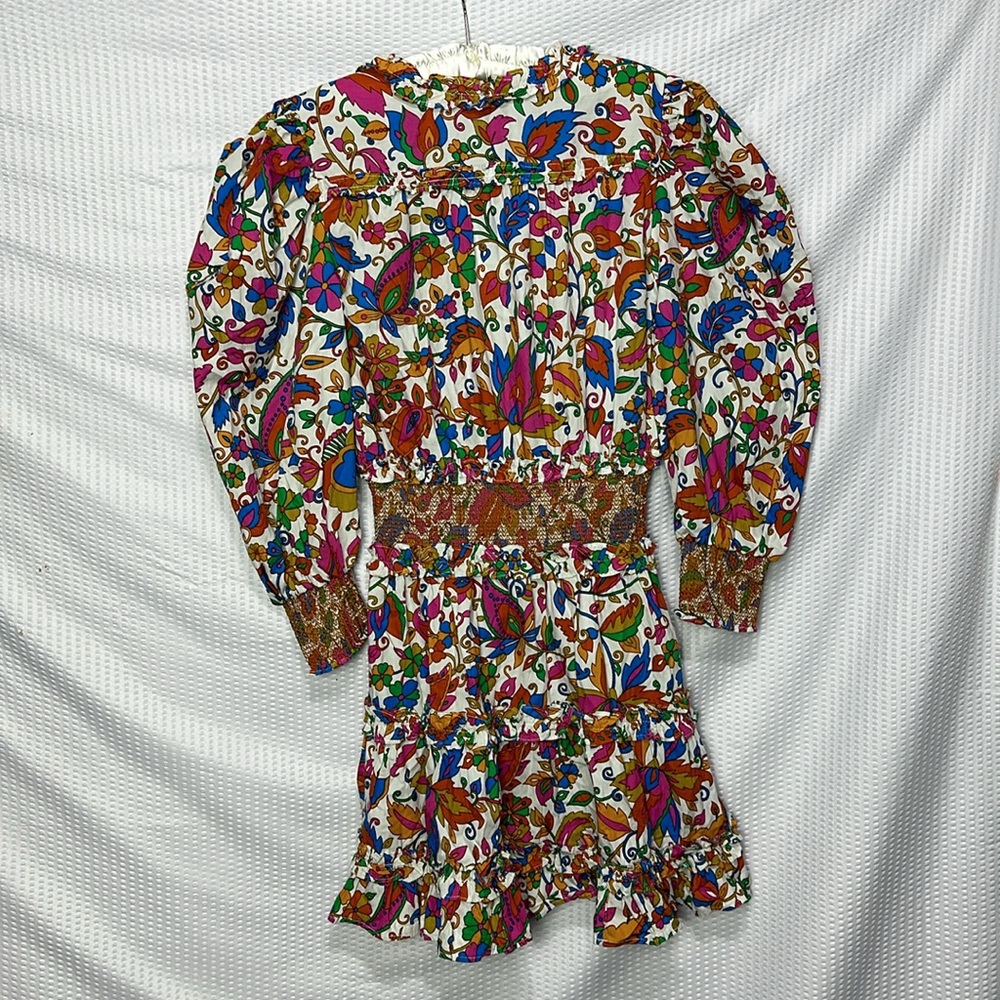 NWT House of Harlow 1960 puff Half sleeves Floral Dress - Picture 5 of 16